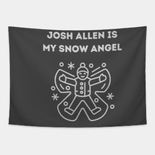 Josh Allen is my snow angel Tapestry