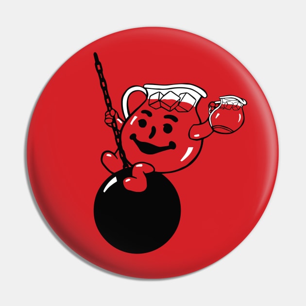 Kool Aid Man- Wrecking Ball (No Text) Pin by TheTofuCube