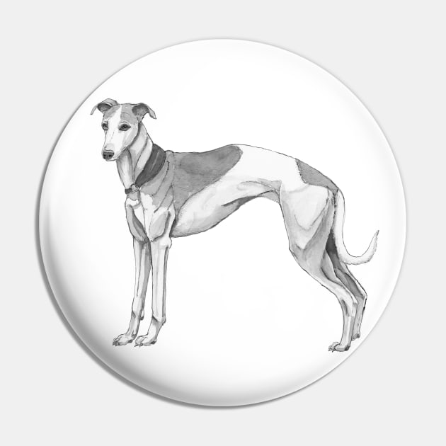 Whippet Pin by doggyshop