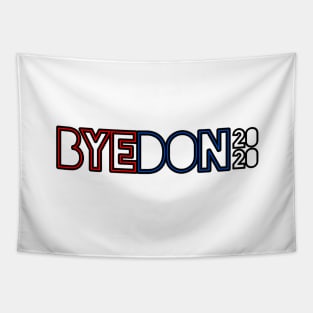 Joe Biden "ByeDon 2020" funny political sticker for 2020 election Tapestry