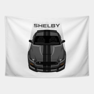 Ford Mustang Shelby GT350 2015 - 2020 - Magnetic Grey - Black Stripes Tapestry