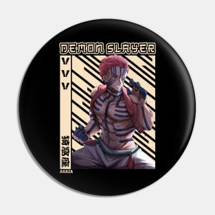 Akaza - Demon Slayer Pin