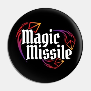 Magic Missile DnD D4 Pin