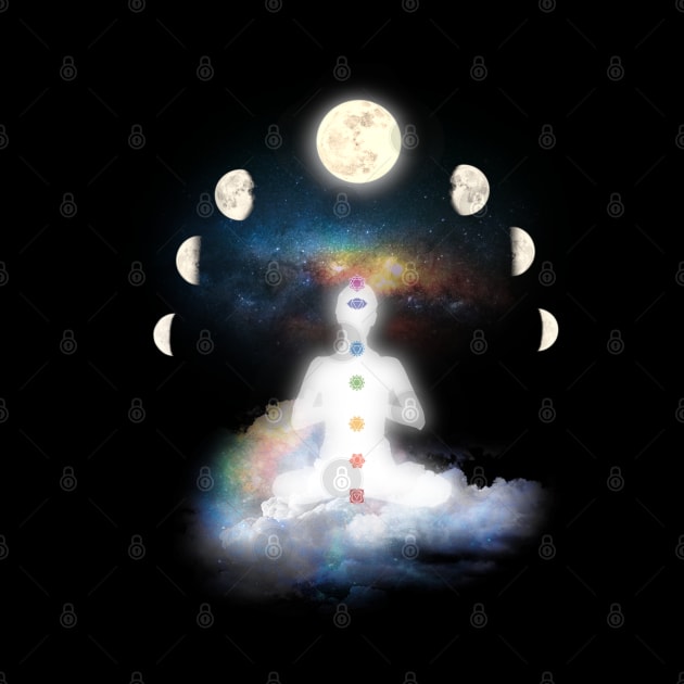 Lunar Moon Phases Transcending Chakra Meditation by Bluepress