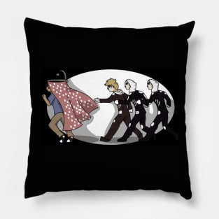 The Karate Kid and Cobra Kai (It's Coming Around) Pillow