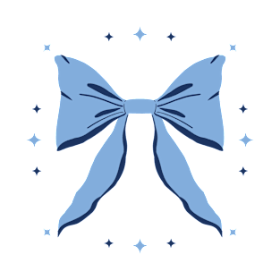 Pretty bow - blue T-Shirt