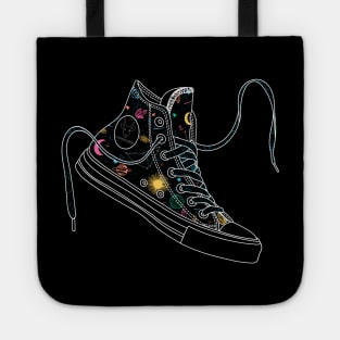 Capricorn high tops - Pastel &amp; black Tote