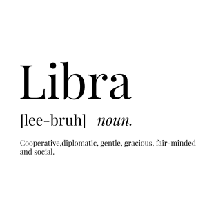 Libra Definition T-Shirt