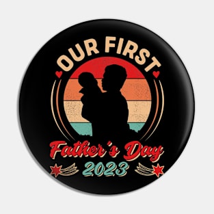 Our First Father's Day Pin