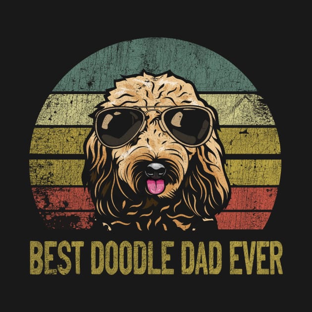 Best Doodle Dad Ever Shirt Goldendoodle Dad Fathers Day Gift by blacks store