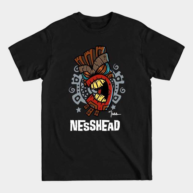 Discover NESSHEAD TIKI 01.1 - Nesshead - T-Shirt