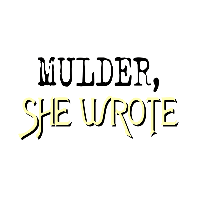 Mulder, She Wrote by gigapixels