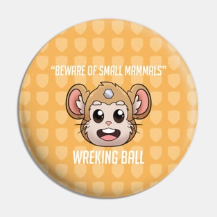 Wrecking Ball chibi OW Pin