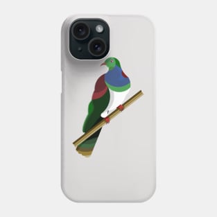 Wood pigeon Kereru Phone Case