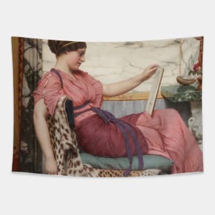 An Amateur by John William Godward Tapestry