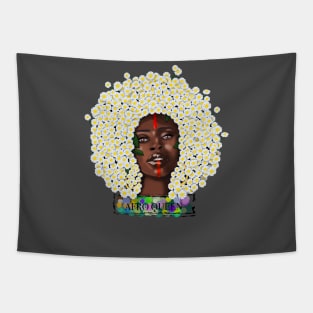 Afro queen Tapestry