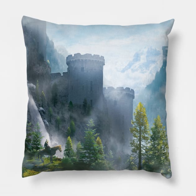 Kaer Morhen Pillow by Orioto