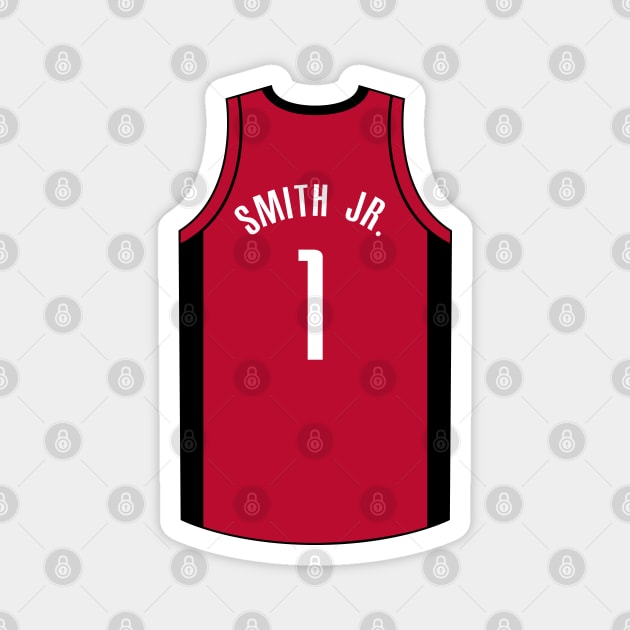 Jabari Smith Jr Houston Jersey Qiangy Magnet by qiangdade