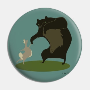 Bear twirls bunny : Pin