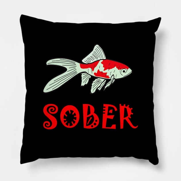 SOBER Pillow by ricky_ikhtifar