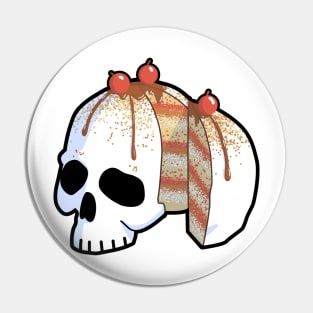 Skull Cake Pin