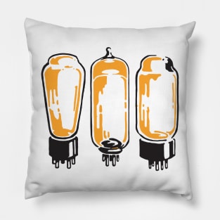 Triple tubes Pillow