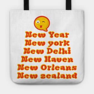 New Year Joke 2019 Tote