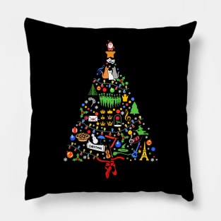 Broadway Gift Musical Theatre Men Women Broadway Christmas Pillow