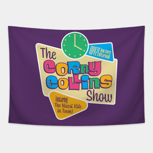 Corny Collins Show Tapestry by Nazonian