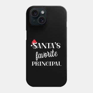 Santa's Favorite Principal Appreciation Gifts Phone Case