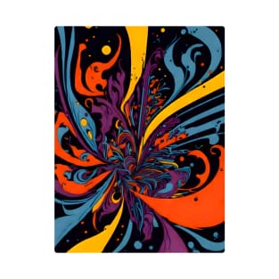 Abstract Colorful Explosion T-Shirt