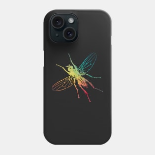 Rainbow fly Phone Case