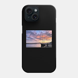 December Daybreak on the River Blyth Phone Case