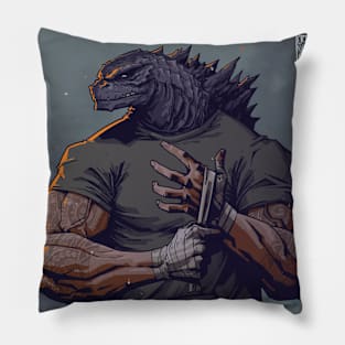 Godzilla Hybrid Mode Pillow