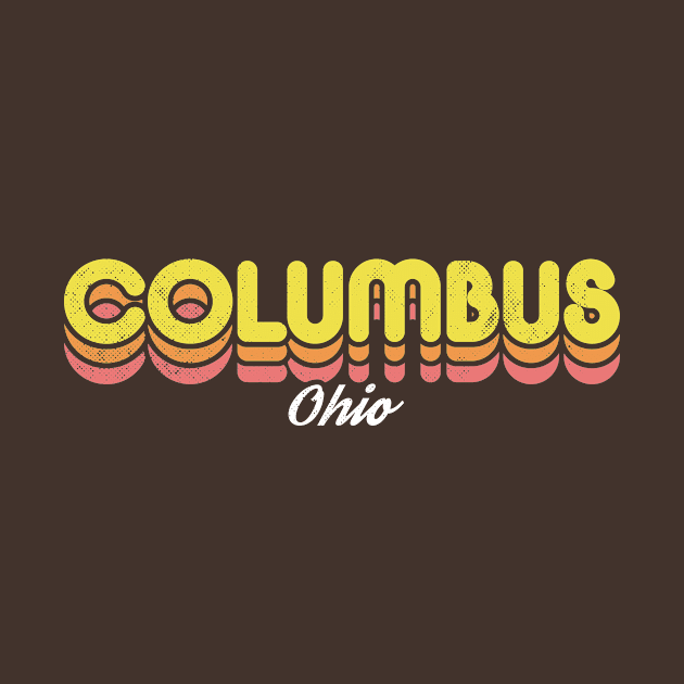 Retro Columbus Ohio by rojakdesigns