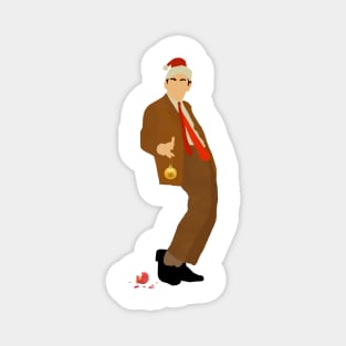 Mr Bean Christmas Magnet