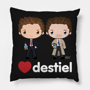 Love Destiel - Supernatural Pillow