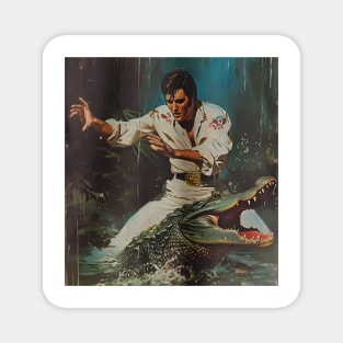 Vintage Elvis Presley Action Comedy Movie Poster Magnet