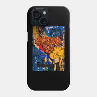 Explore NFT Character - MaleMask Street Art with Doodle Eyes on TeePublic Phone Case