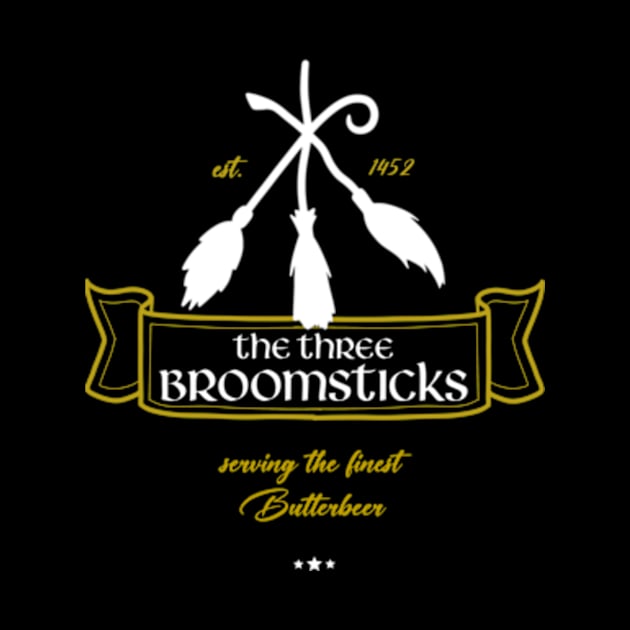 three broomsticks by creativeballoon