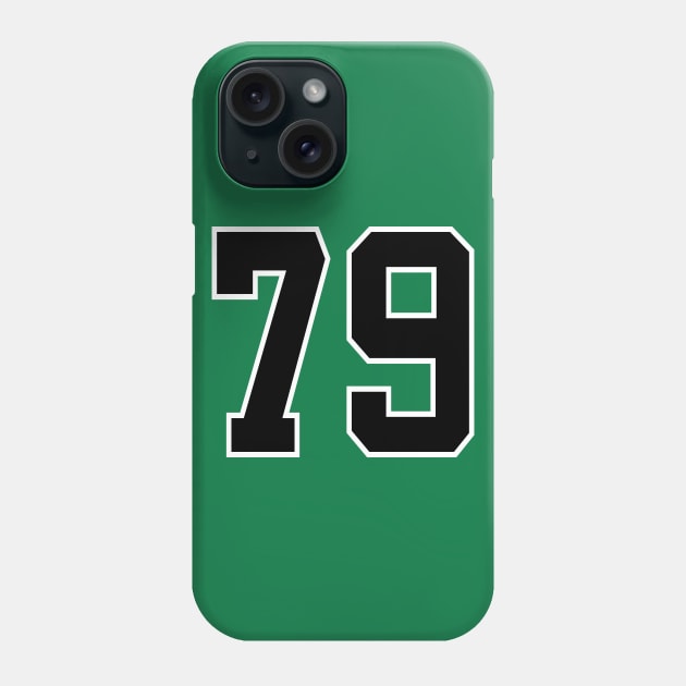 Number 79 Phone Case by colorsplash