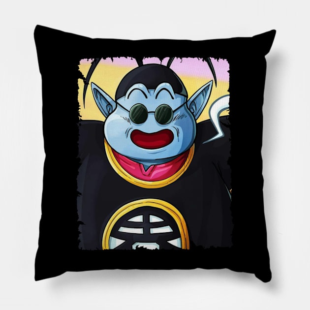 KING KAI MERCH VTG Pillow by kuzza.co