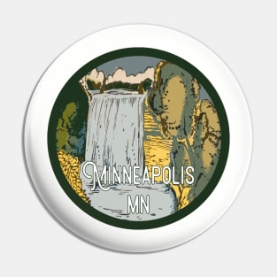 Minneapolis Vintage Decal Pin