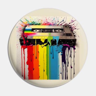 Colour explosion Cassette Pin