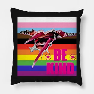 Kind LGBTQ G Pillow