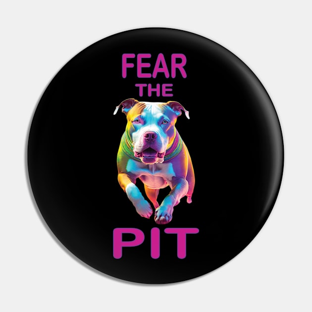 Fear the Pit Pin by Wickedcartoons