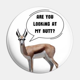 Funny Springbok Pin