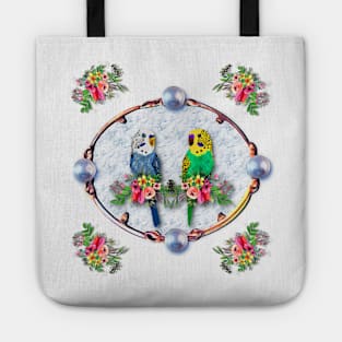 Budgerigars aka Parakeets Tote