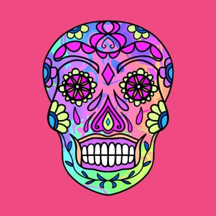 MEXICAN Sugar Skull Portrait T-Shirt