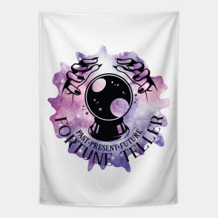 Halloween Fortune Teller Tapestry